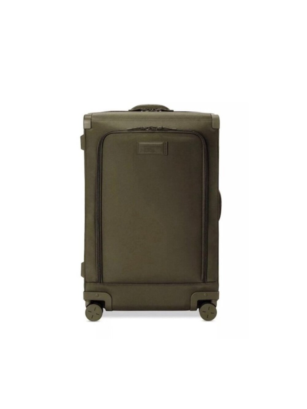 Dagne Dover Sydney 25" Checked Rolling Suitcase Luggage Dark Moss NEW - Picture 13 of 13